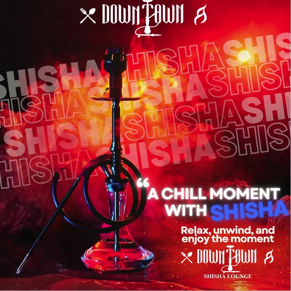 Shisha lounge post